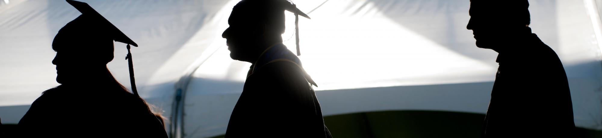 Faculty in Graduation Regalia 